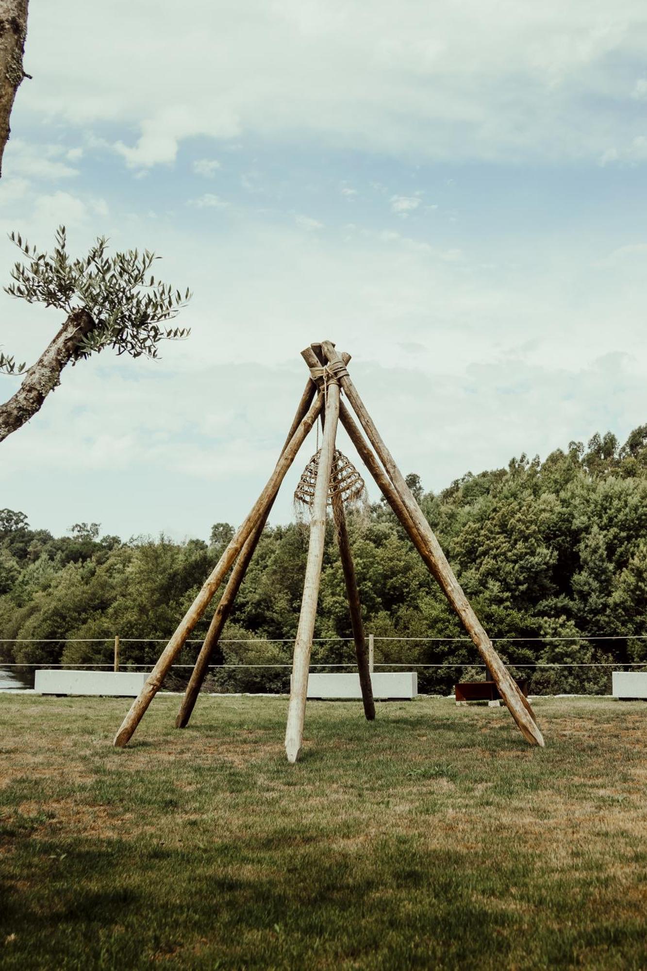 Quinta Das Areias - Solar Da Pena Villa Braga Bagian luar foto